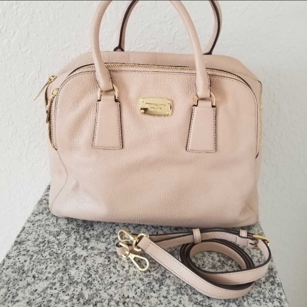 New Michael Kors Blush Satchel.